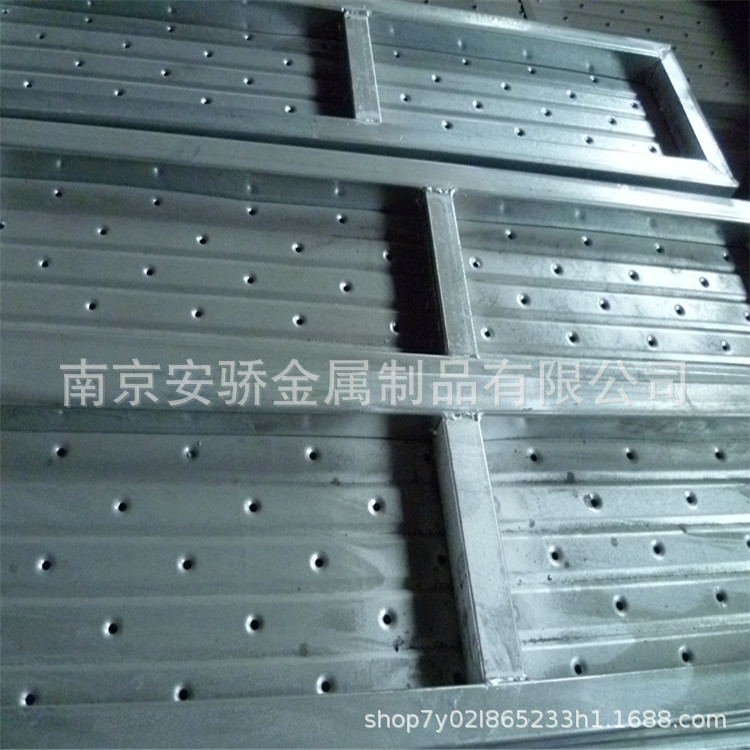 厂家直销高锌层热镀锌钢跳板脚手架脚踏板钢跳板