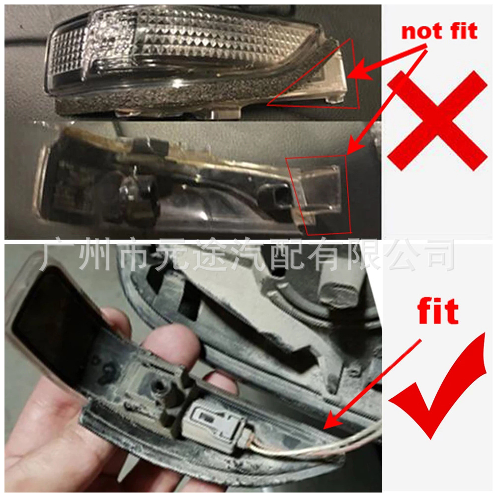 Suitable for Toyota Camry XV50 Corolla E170 reversing mirror car running water light rearview mirror turn signal