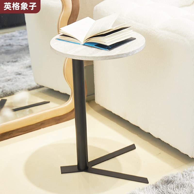 边几家用铁架迷你茶几小边几阳台休闲边几便携简约小巧卧室床头桌