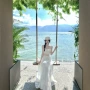 无袖新款蕾丝镂空连衣裙