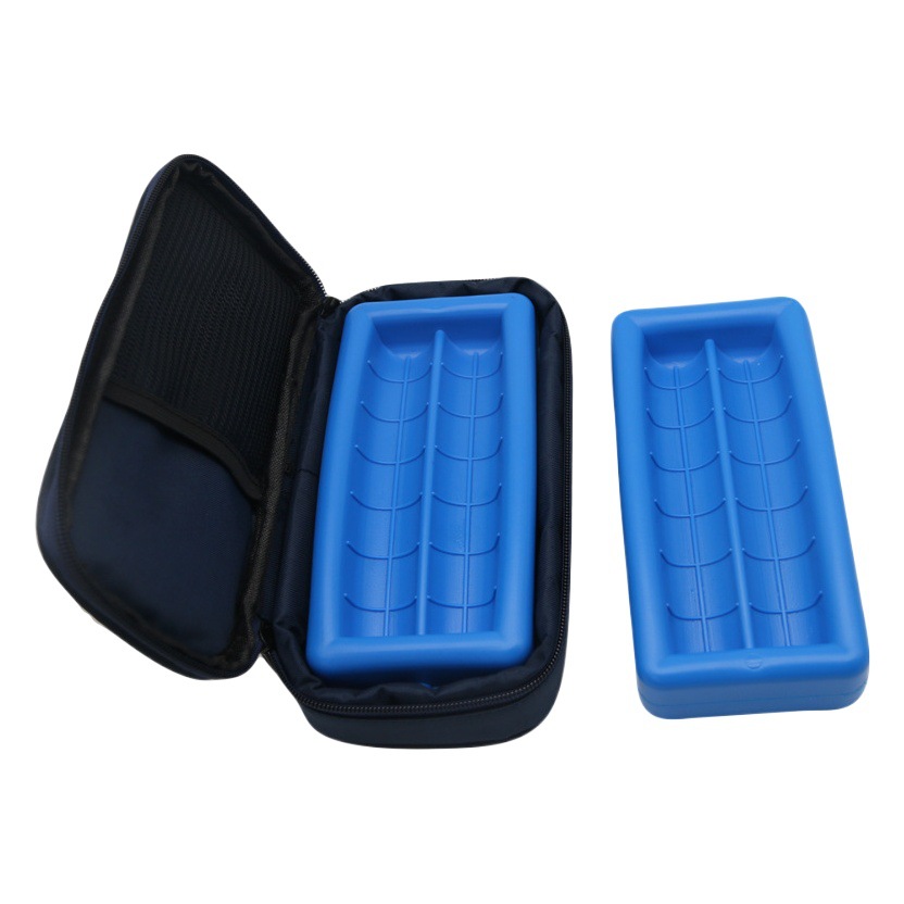 Jisi fábrica al por mayor Amazon caliente portátil caja refrigerada de insulina paquete refrigerado caja de hielo de insulina