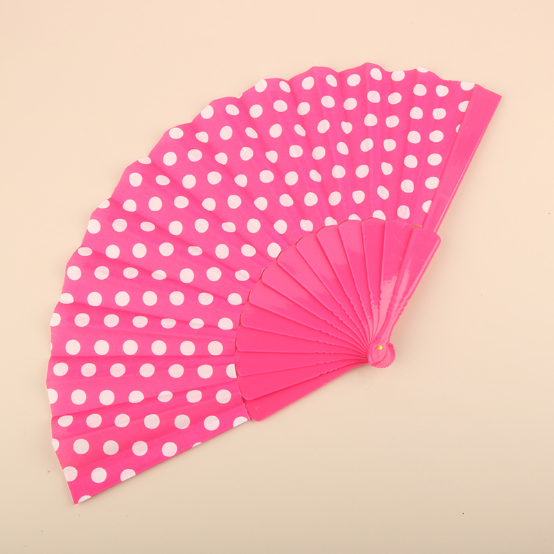 Abanico Plegable de Encaje de Plástico, Estampado, para Danza image 115