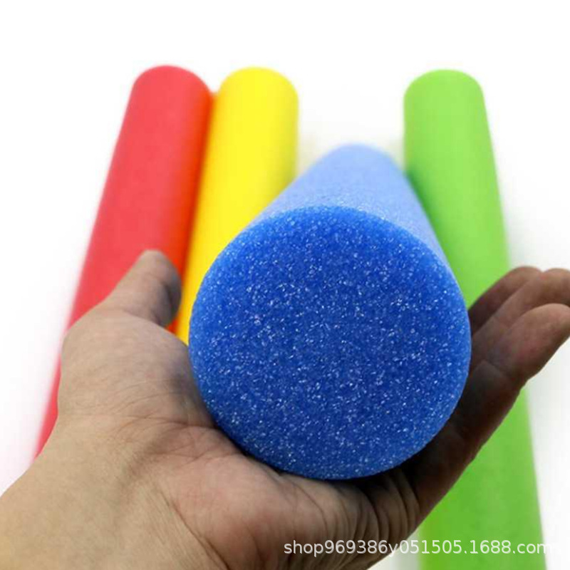 厂家定制直径50mm工地填充EPE珍珠棉泡棉柱子海上游泳高浮力EVA棒