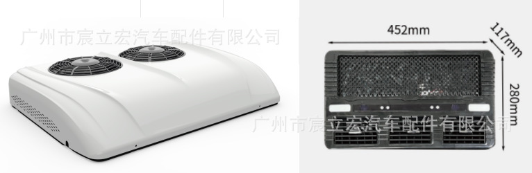 24V 브러시리스 듀얼 팬 일체형 기계-EAC002.T23.01.24.W-2