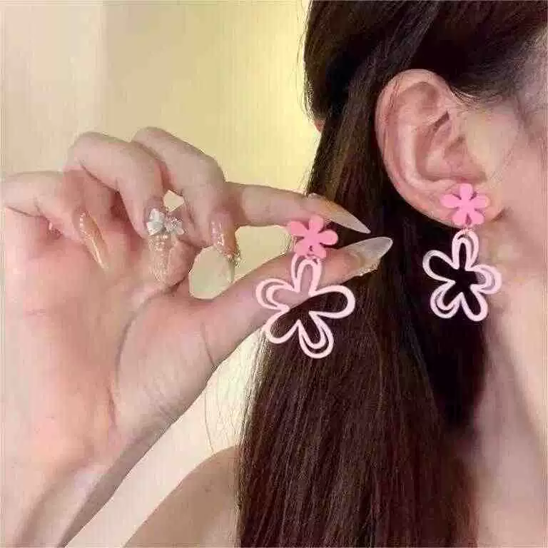 Серебряные серьги со штифтом, модный мини-дизайн, бохо-стиль, простой и элегантный дизайн, тренд сезона
