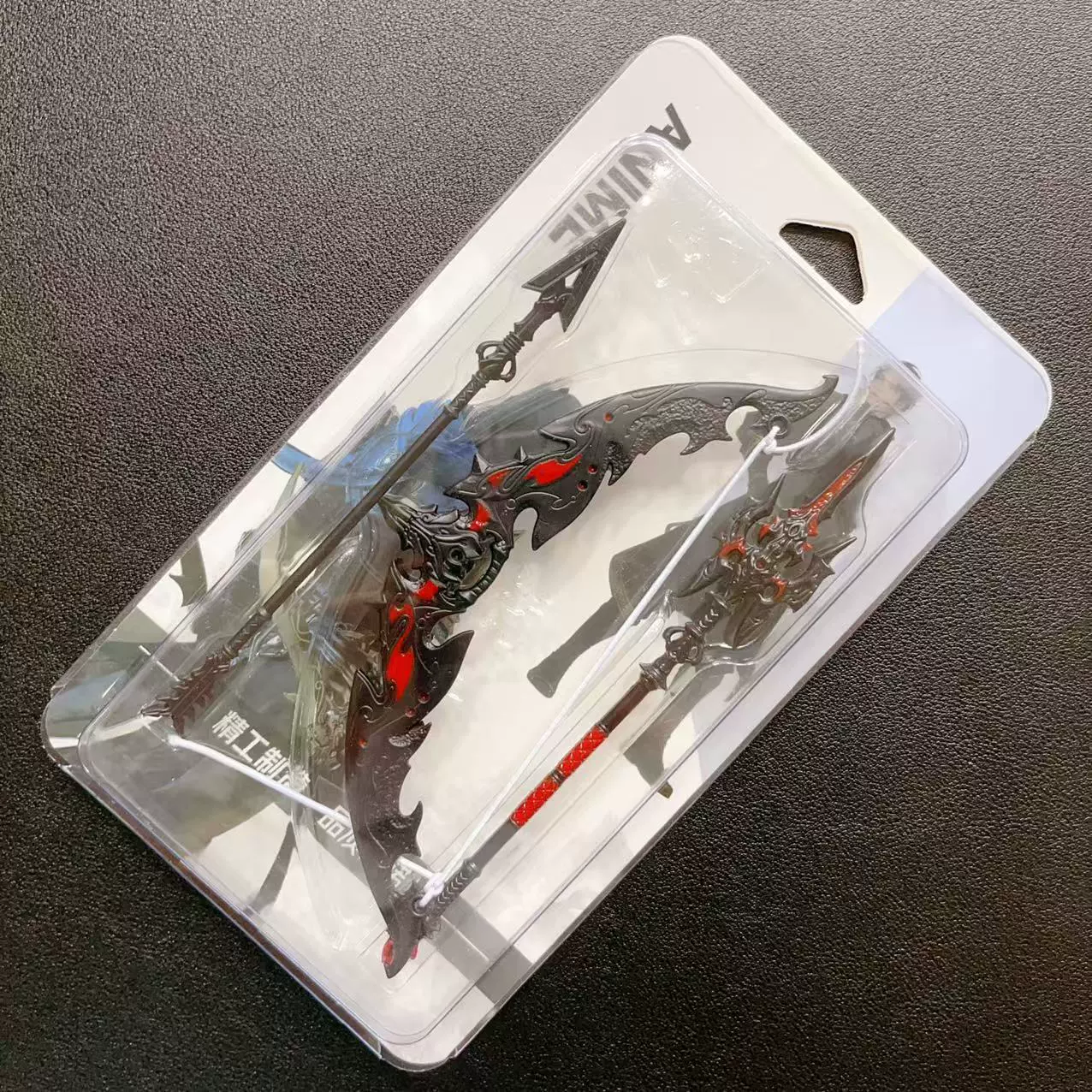 Игровой периферийный алюминиевый оружие модель Genshin Impact костюм Волчья погибель Дракон Нунчак Доулу континент модель