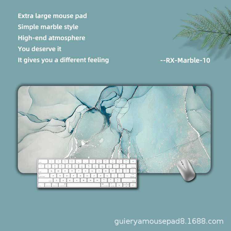 Alfombrilla de ratón con diseño de mármol estilo nórdico, antideslizante, ideal para oficina o escritorio