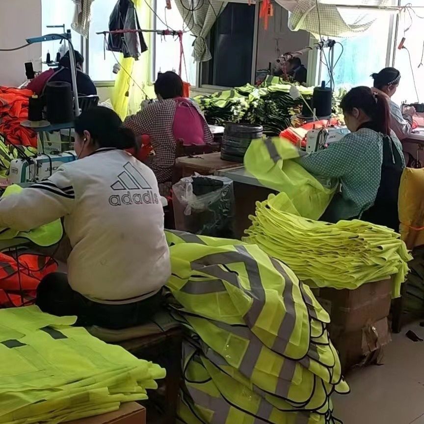无产反光背心马甲工地工作服logo建筑中国大陆透气反光背心