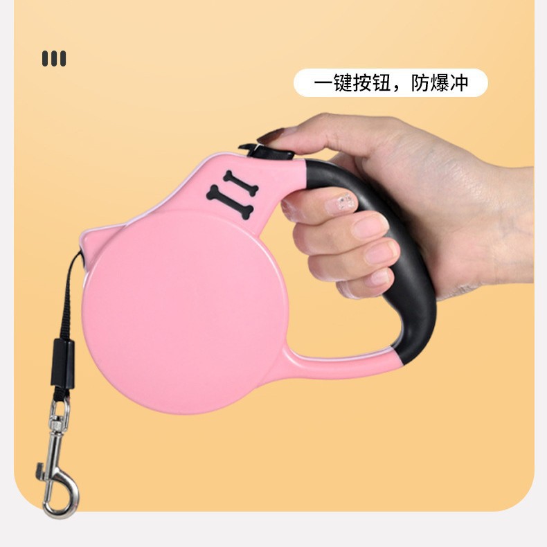 Cuerda de tracción para perros transfronteriza correa para el pecho para salir a pasear al perro Tractor telescópico automático Collar para perros Corgi Shiba