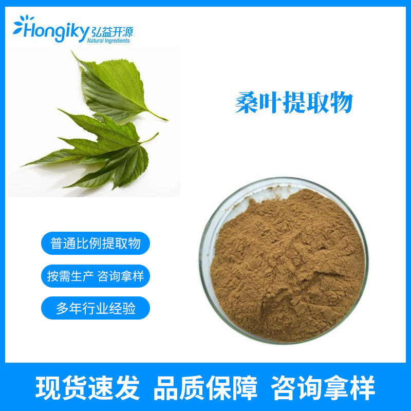 现货桑叶提取物10:1桑叶粉水溶性桑叶浸膏粉 按需生产可免费拿样