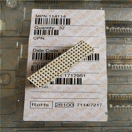 德国ERNI114114PCB连接器2mm垂直式母型110pin数据传输率2 Gbit/s