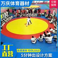 レスリング競技マット増粘XPE素材ボクシング滑り止めモノクロ3色カバーシングルレスリング体育学校トレーニングマット