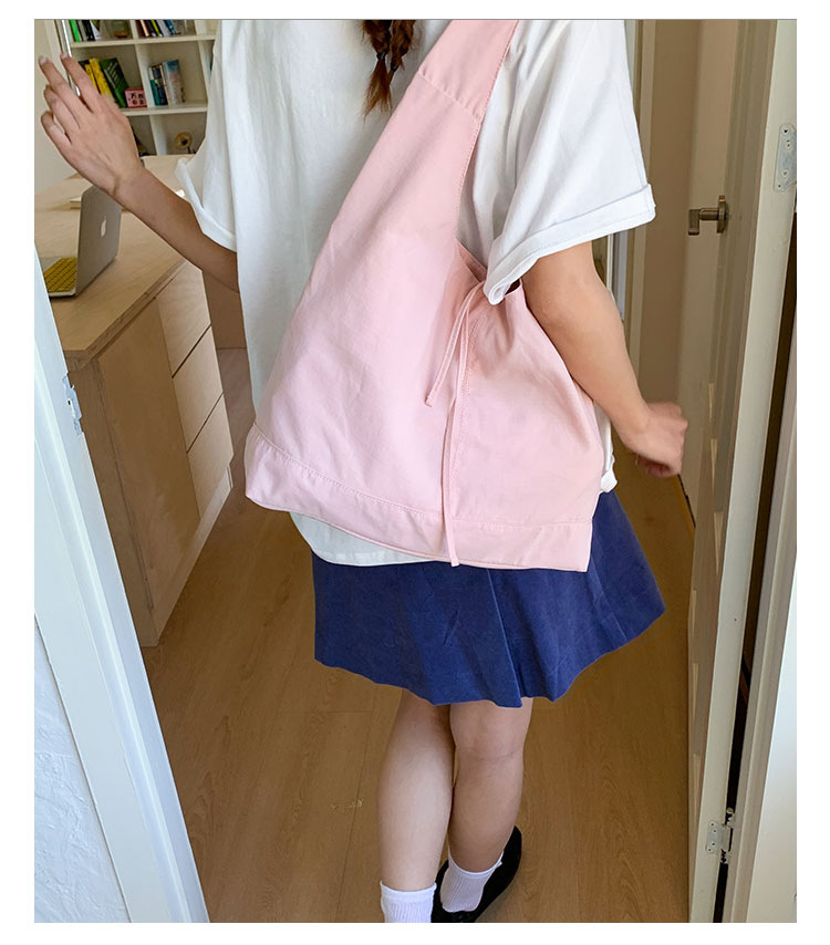 Commuting large-capacity nylon fabric bag for women, 2025 new style casual and versatile single-shoulder bag, fashionable tote bucket bag undefined