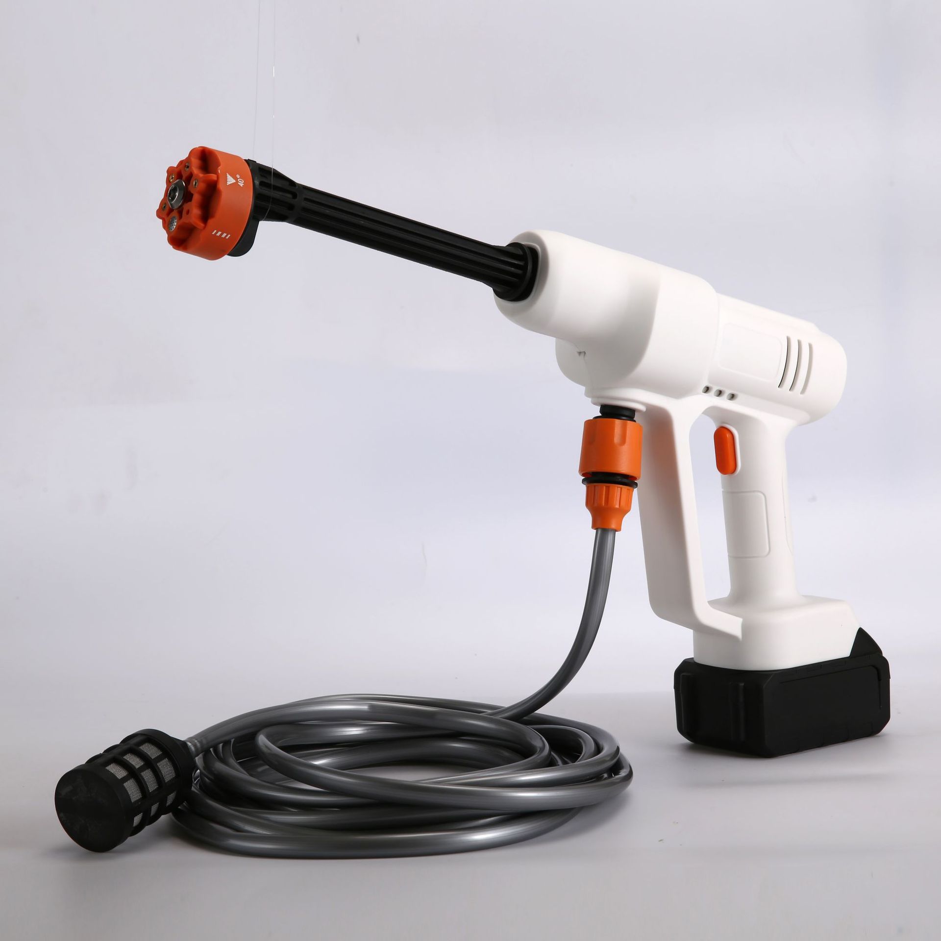 High-pressure car washing water gun Lithium electric car washing machine water gun portable wireless car washing machine household rechargeable car cleaning artifact
