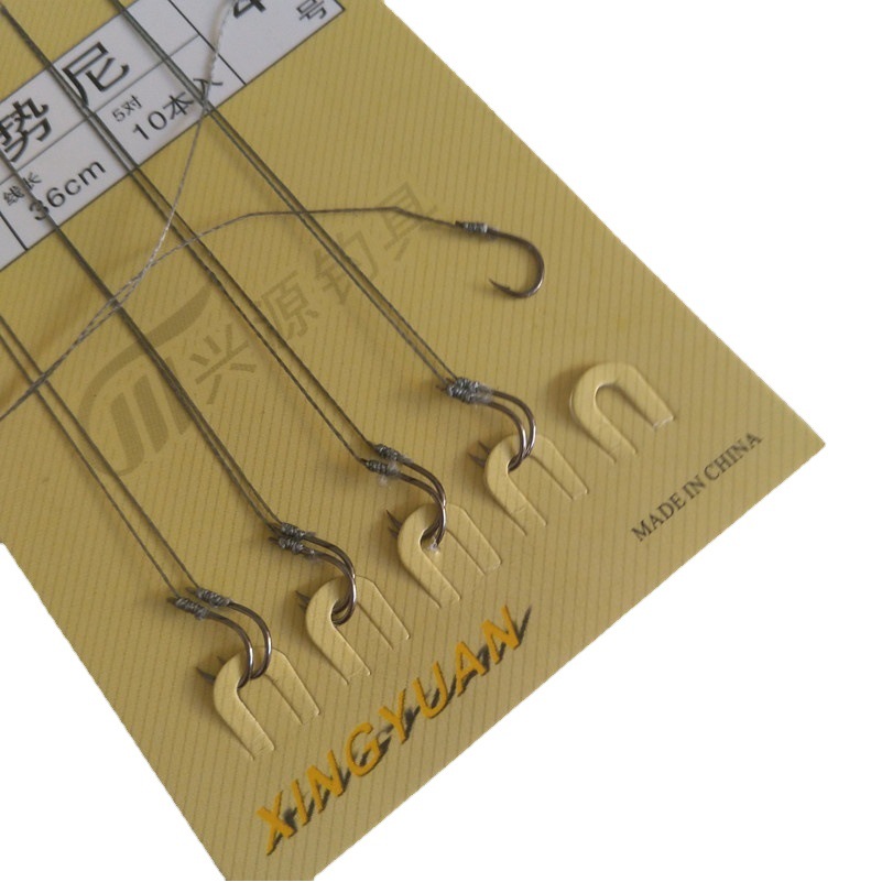 Tied Sub-Thread Double Hook Dali Ma Sub-Thread Hanging Izu Iseni Thorn Fishhook Fishing Gear Fishing Supplies