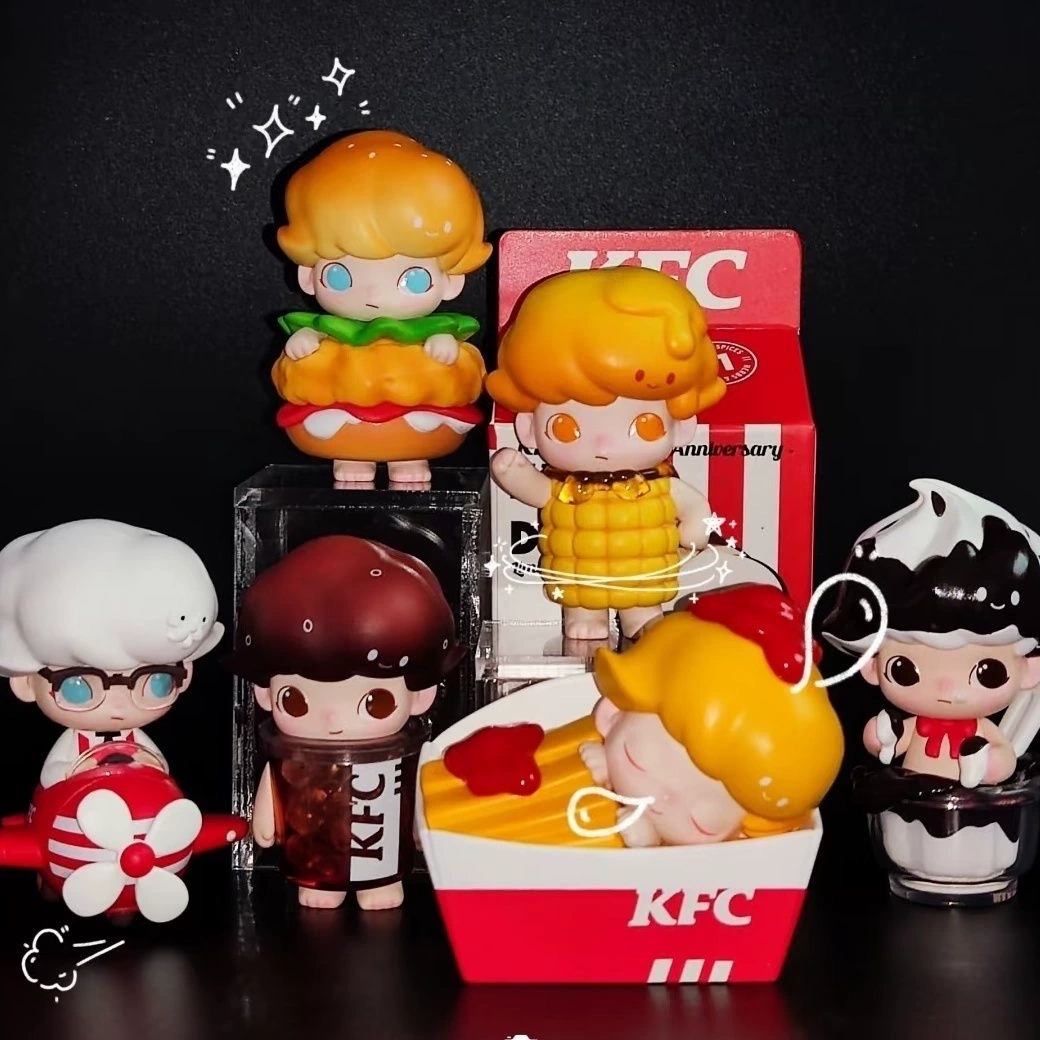 POPMART DIMOO KFC KFC совместная слепая коробочка наборы ручной работы сувениры детские модные игрушки