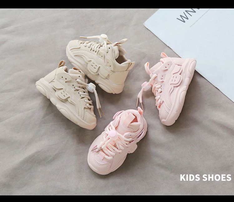 Vår Höst Bebispromenad 0-3 år Sport Antihalk Barnskor för män och kvinnor_voghion.com