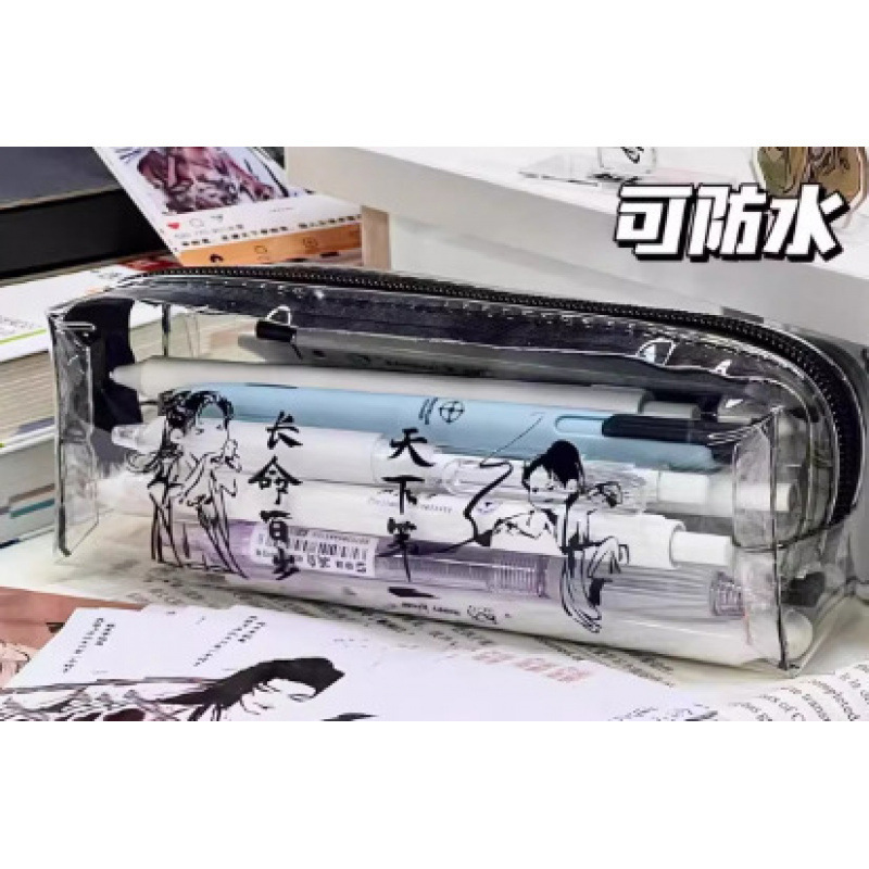 Bolsa de pluma de edificio de loto de PVC