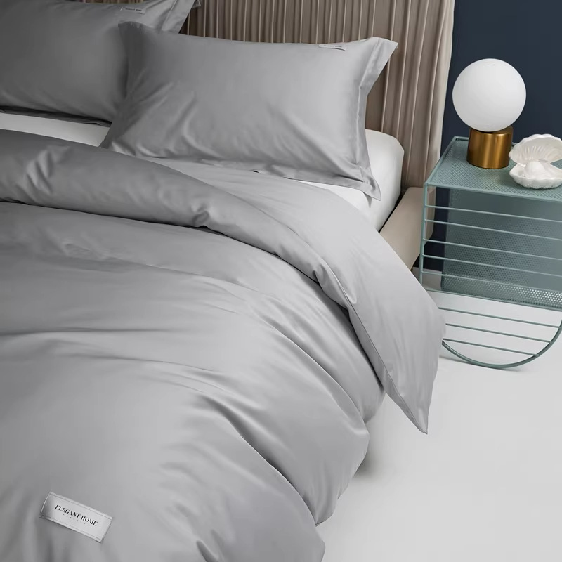 Color sólido de alta gama de algodón de lana larga cubierta de colchón de una sola pieza de sopa de algodón de un solo producto de cama de caseta cubierta de almohada par image 7