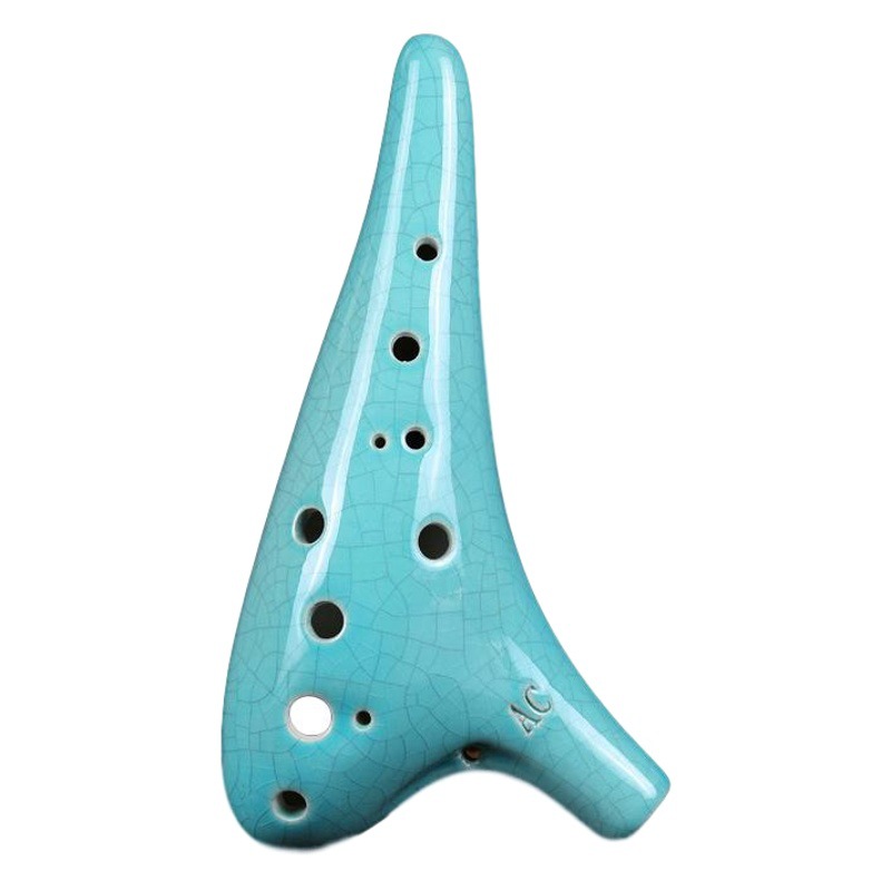 クロスボーダー製品十二穴陶笛中音c調ac陶磁器制作初学教育演奏陶笛12穴卸売り