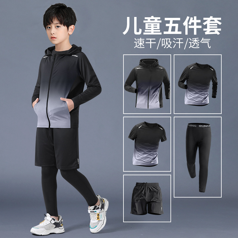 Gradiente Grey Set de cinco piezas "Seco rápido" nuevo modelo