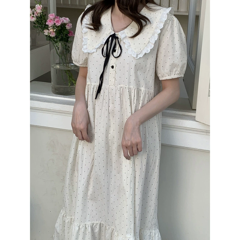 Кукла, пижама, платье, для импорта, кукольный воротник, французский стиль