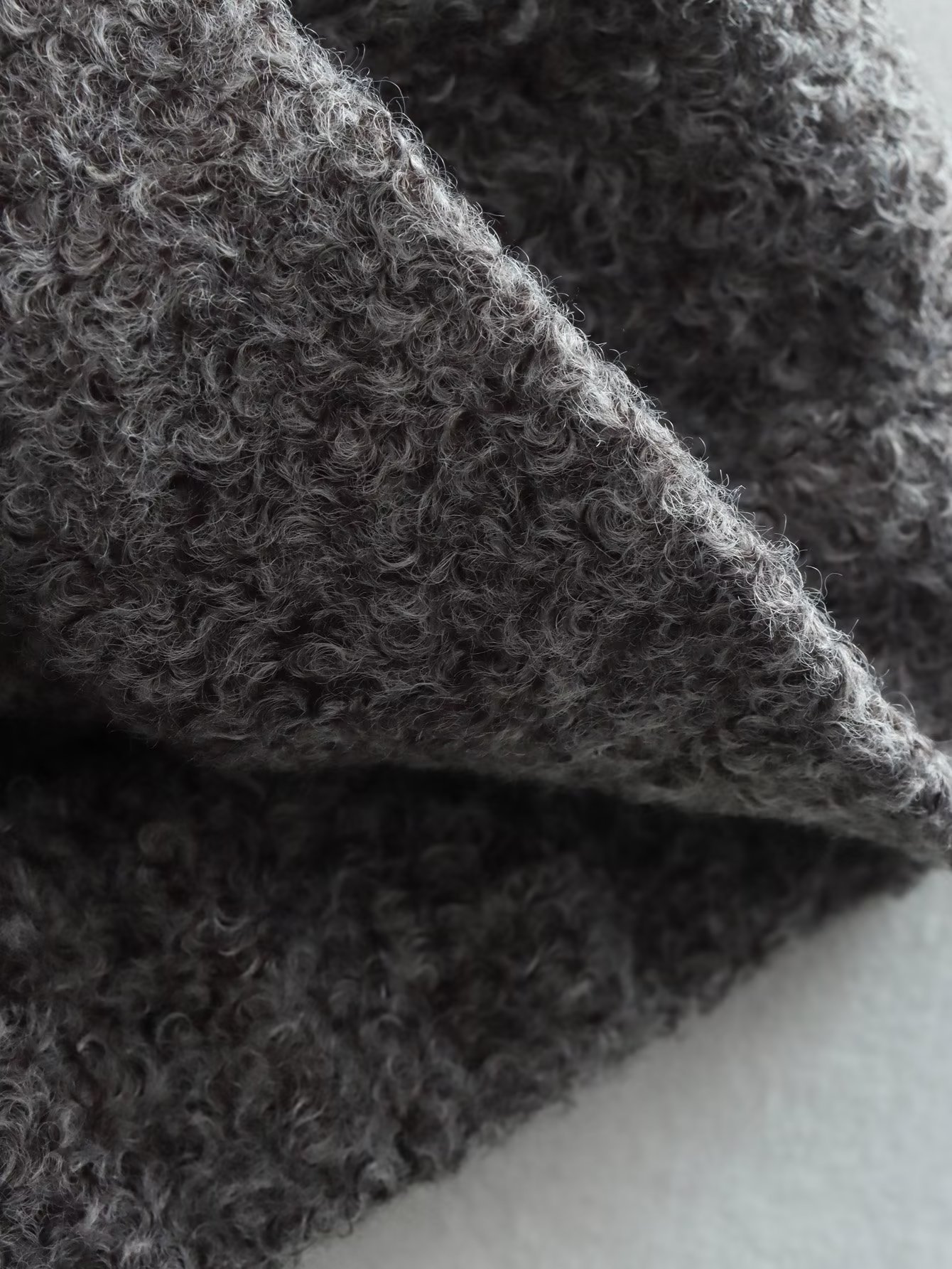 Women's Clothing autumn and winter new women's casual versatile multi color loose woolen coat concealed button stand collar jacket_voghion.com