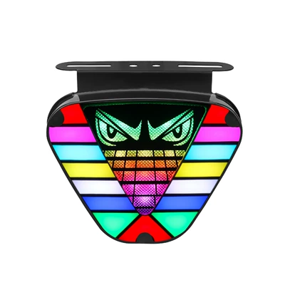 Car and Truck Led Colorful Tail light - triangular-devil-eyes-colorful-single-bag
