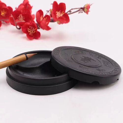 Plastic ink cartridges round square ink cartridges for ink study calligraphy training class practice ink cartridges inkstone calligraphy factory wholesale