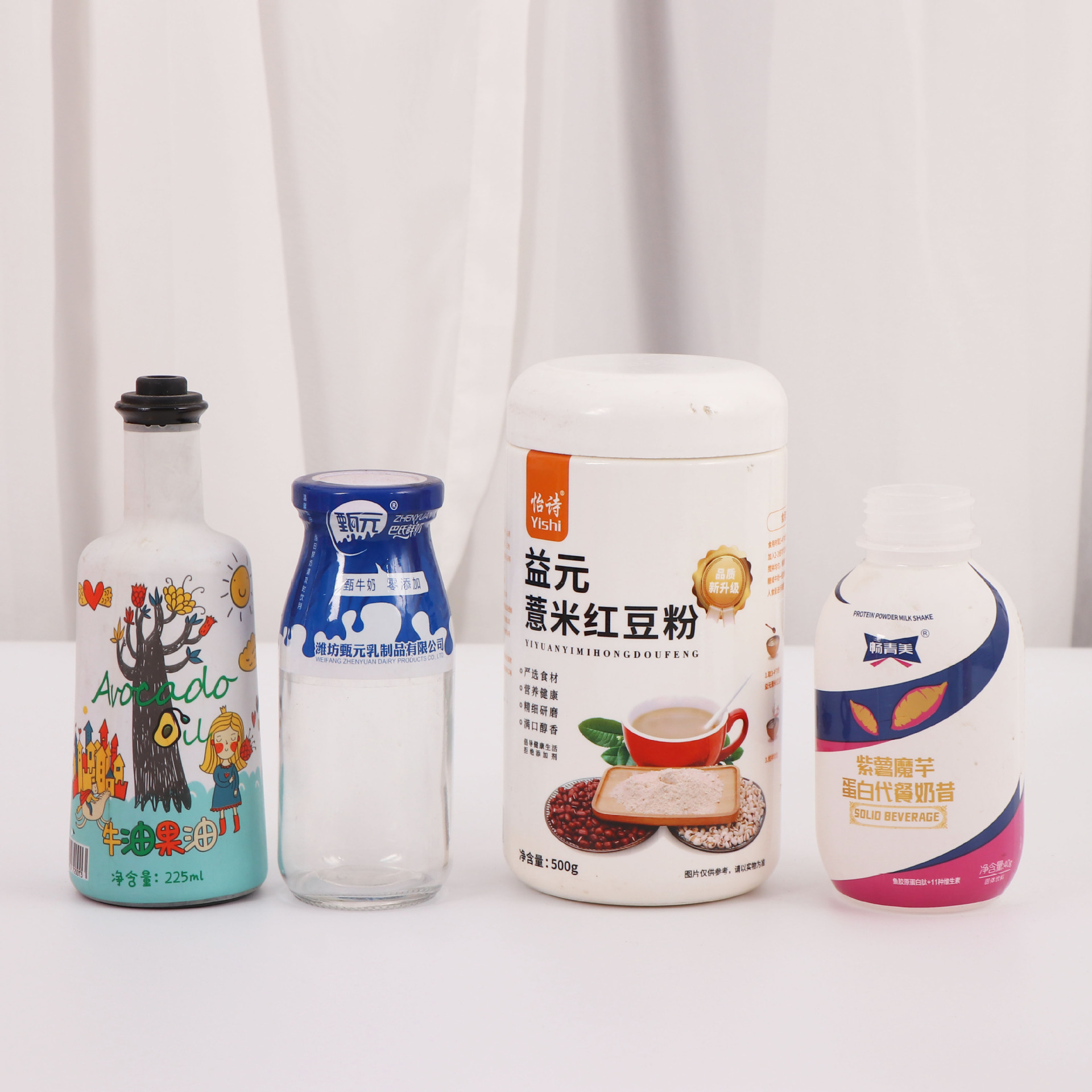 PVC热收缩卷膜标签批发包装食品饮料瓶热收缩膜印刷logo塑封膜