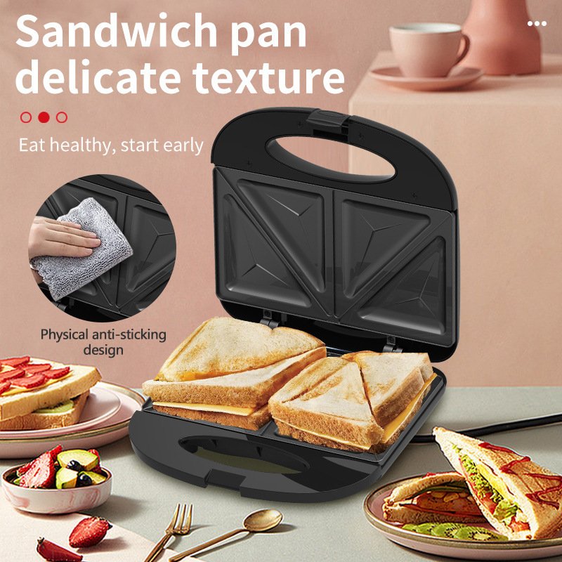 Cross-Border Sandwich Maker, Household Toaster, Sandwich Toaster, Toast Frying Machine 08038Sokany