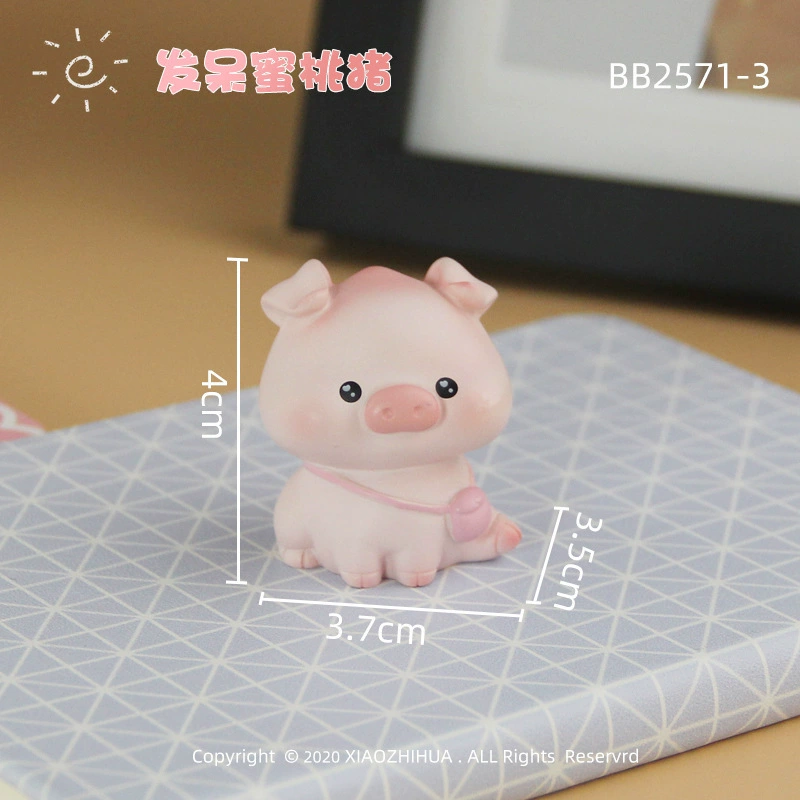 Cartoon creative minifigure, table sophisticated resin decor