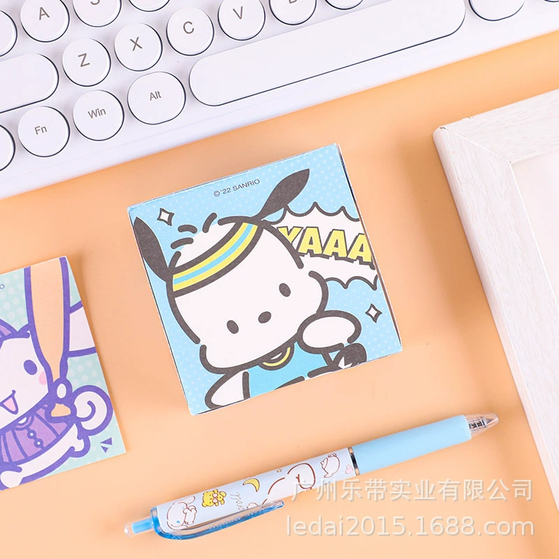 Sanrio, мультяшные блокноты, высококачественные стикеры