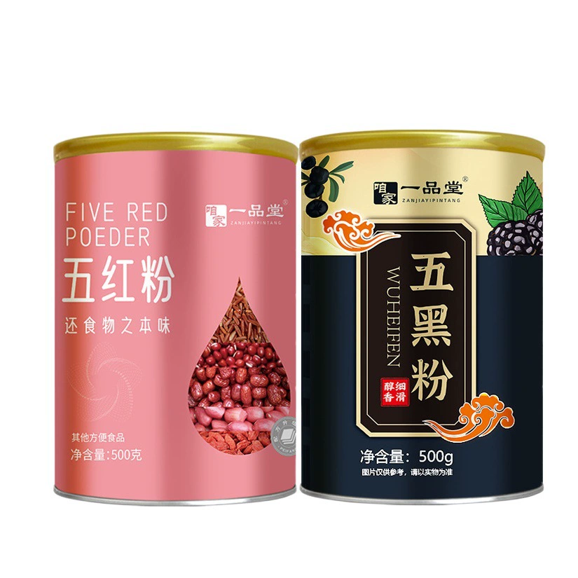 Пять красных порошков Пять черных порошков 500 г консервированных пяти красных супов