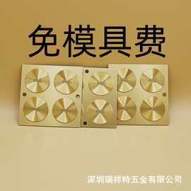 深圳供应CD纹 铭牌 标牌 CD纹加工 表面光泽度好不生锈来图来样