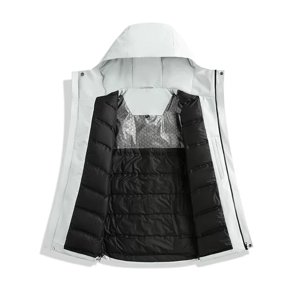 2026 Winter New Graphene Jacket for Men and Women, Warm All-in-One Duck Down Coat, Windproof and Waterproof Mountaineering Jacket