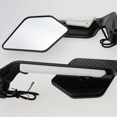 Hot-Selling Motorcycle Modified New Style Wind Wing Rearview Mirror Street Bike Sports Car Aluminum Alloy Reflector Mirror (Motorcycle General Parts)