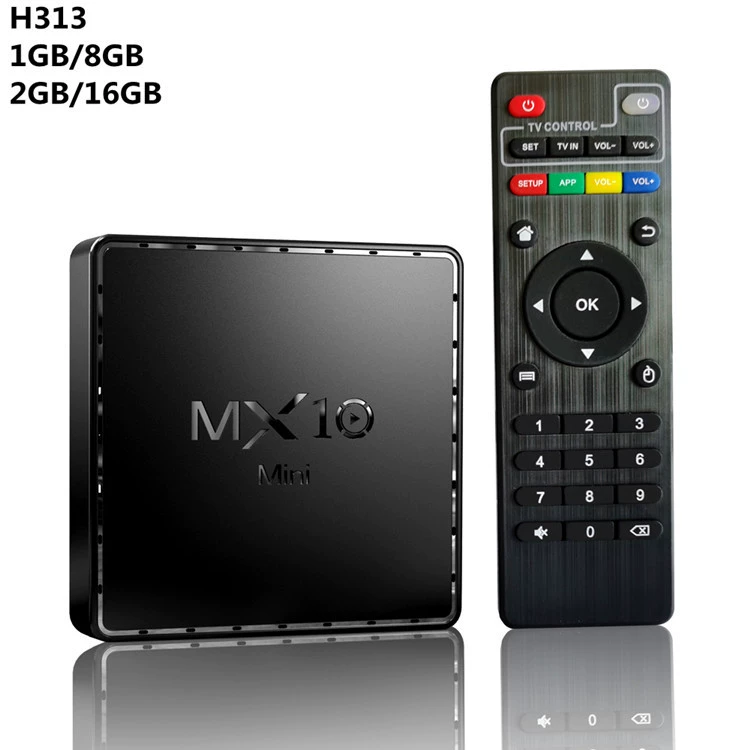 MX10 mini set-top box Android 10 Quanzhi H313 HD smart electric box 2G/16G tvbox
