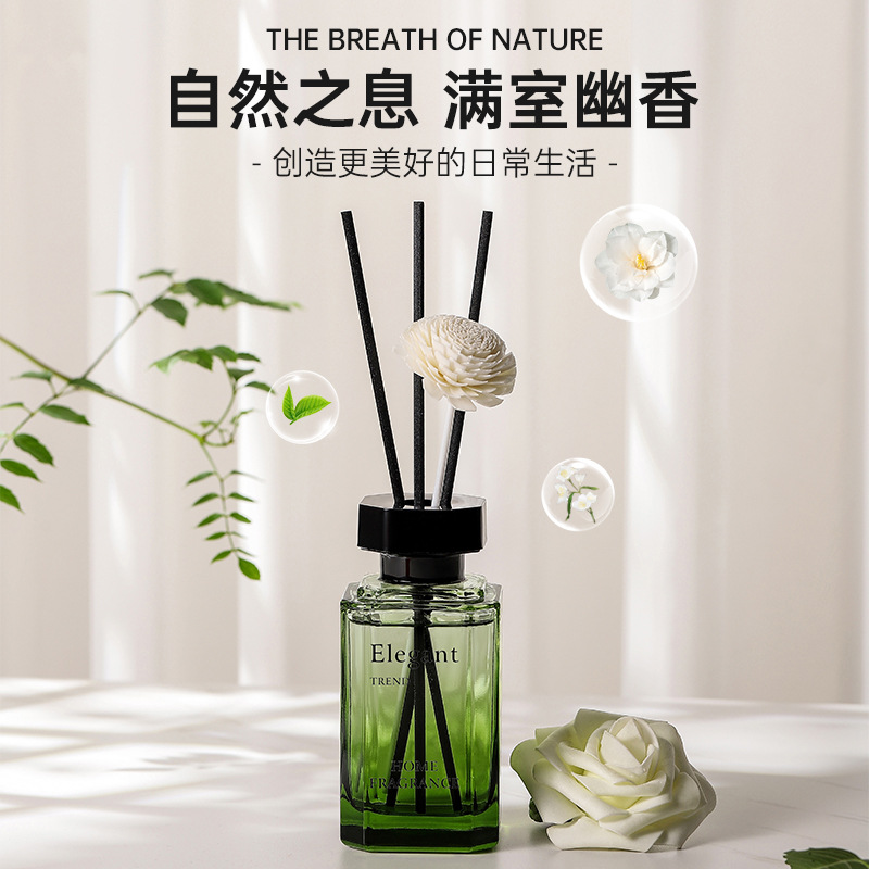 Nuevo creativo aceite esencial de aromaterapia sin fuego hotel hogar fragancia de plantas inodoro desodorante fragancia de larga duración caja de regalo de aromaterapia