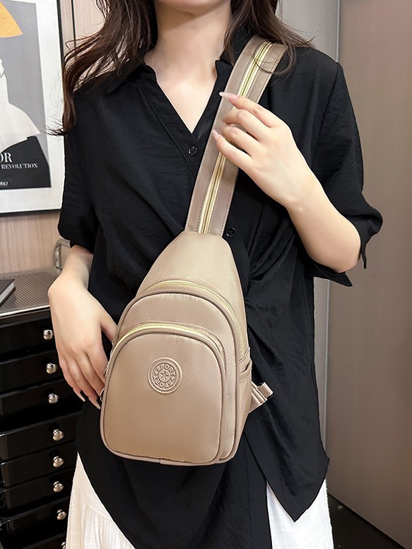 Mochila multiusos para mujer 2025 nuevo estilo tela Oxford ocio todo-fósforo viajes al aire libre mochila de cercanías bolso de pecho de mensajero image 4