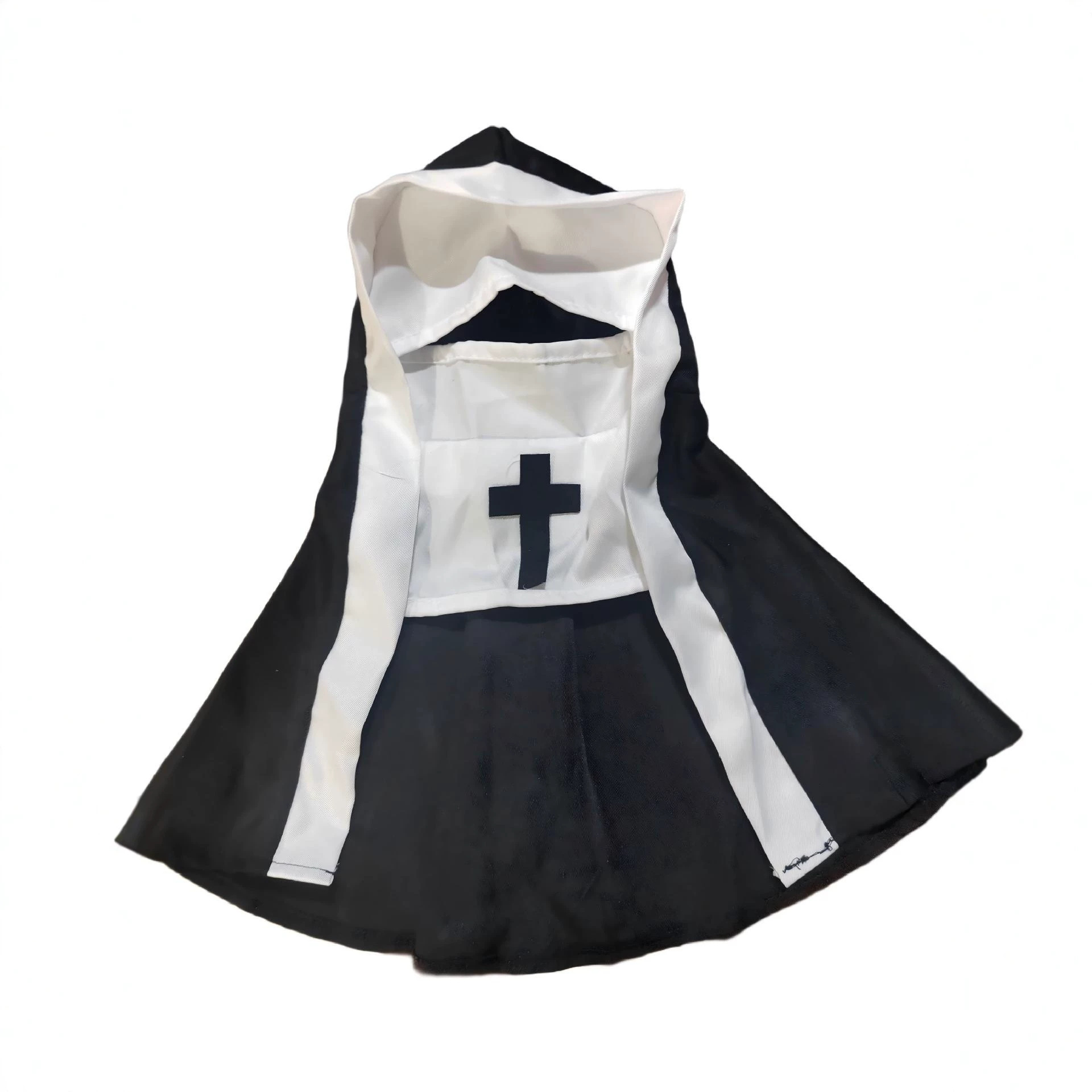 Cat Costumes, Pet Clothes, Funny Cosplay Props for Small and Medium-Sized Pets, Nun Costumes