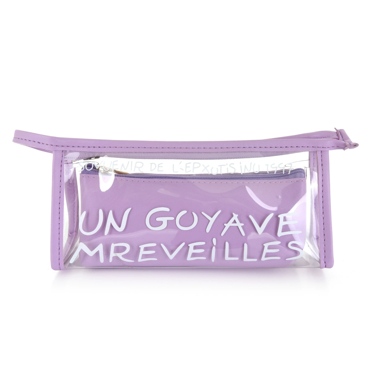 Простой прозрачный пенал большой емкости визуальный пенал канцелярская сумка привлекательная школьная коробка для канцелярских принадлежностей сумка для канцелярских принадлежностей