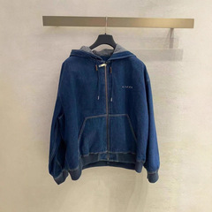正确版本现货高品质D家新款拉链连帽夹克外套OS宽松版型男女同款