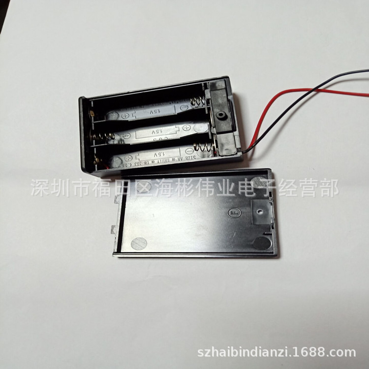 厂家直供5号带开关 电池盒，AA电池盒