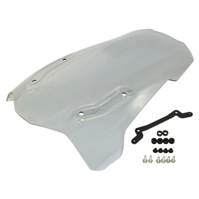 Suitable for Triumph Tiger Tiger 900 GT Low GT Pro modified to raise the front windshield (Motorcycle front windshield) - smoke-gray