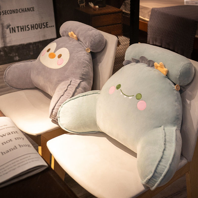 Office Seat Cushion Lumbar Support Cushion for Long Sitting, Lumbar Pillow, Back Cushion, Chair Lumbar Support, Sofa Cushion, Pregnancy Pillow