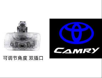 Aplicable TOYUTA Toyota Camry CAMAY Luz de bienvenida LED Luz de puerta de cristal de cuarzo chip colorfast image 7