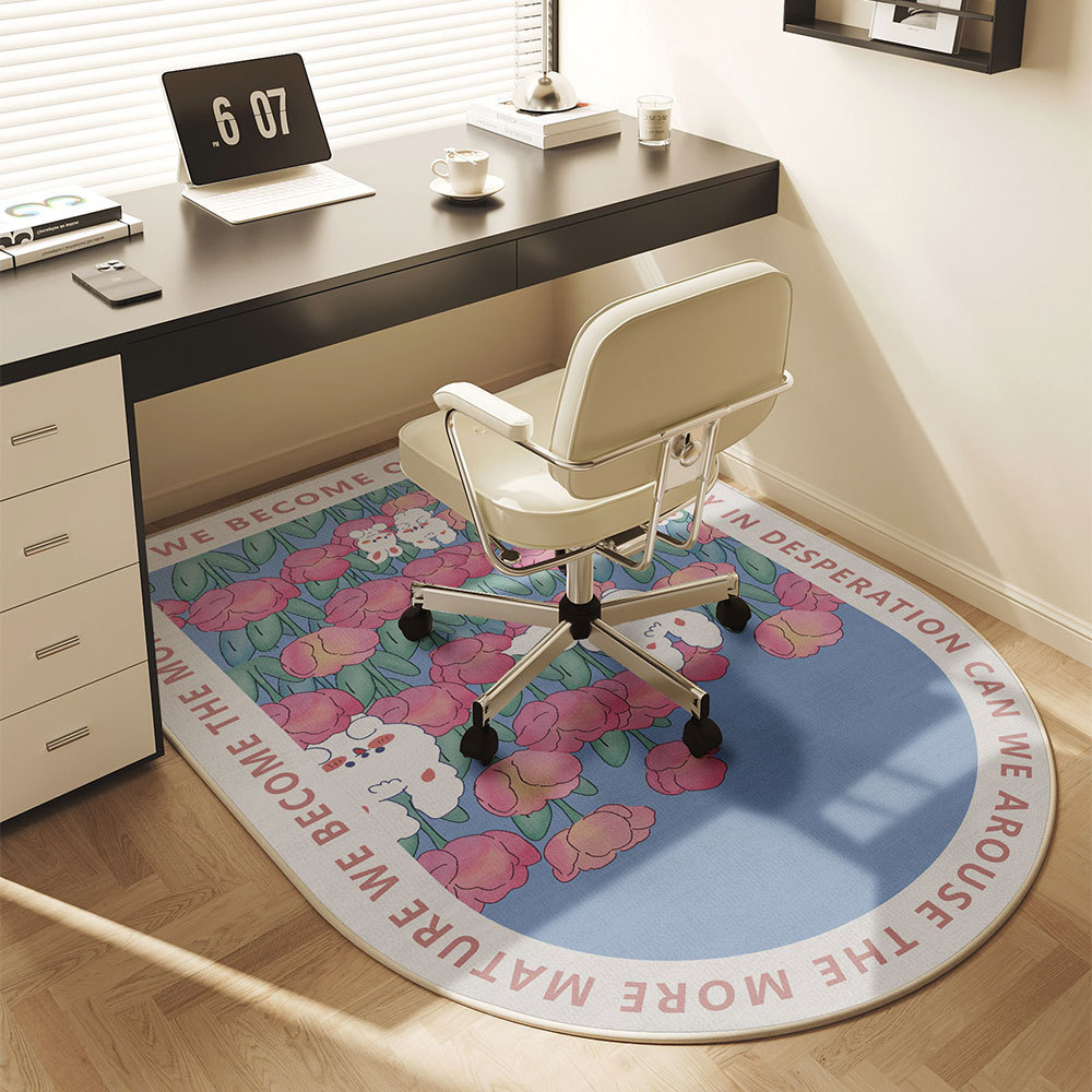 silla de computadora arcada de alto nivel de alfombra de piso silla de escritorio alfombra de pies de estudio silla giratoria de deportes electrónicos alfombra de escritorio
