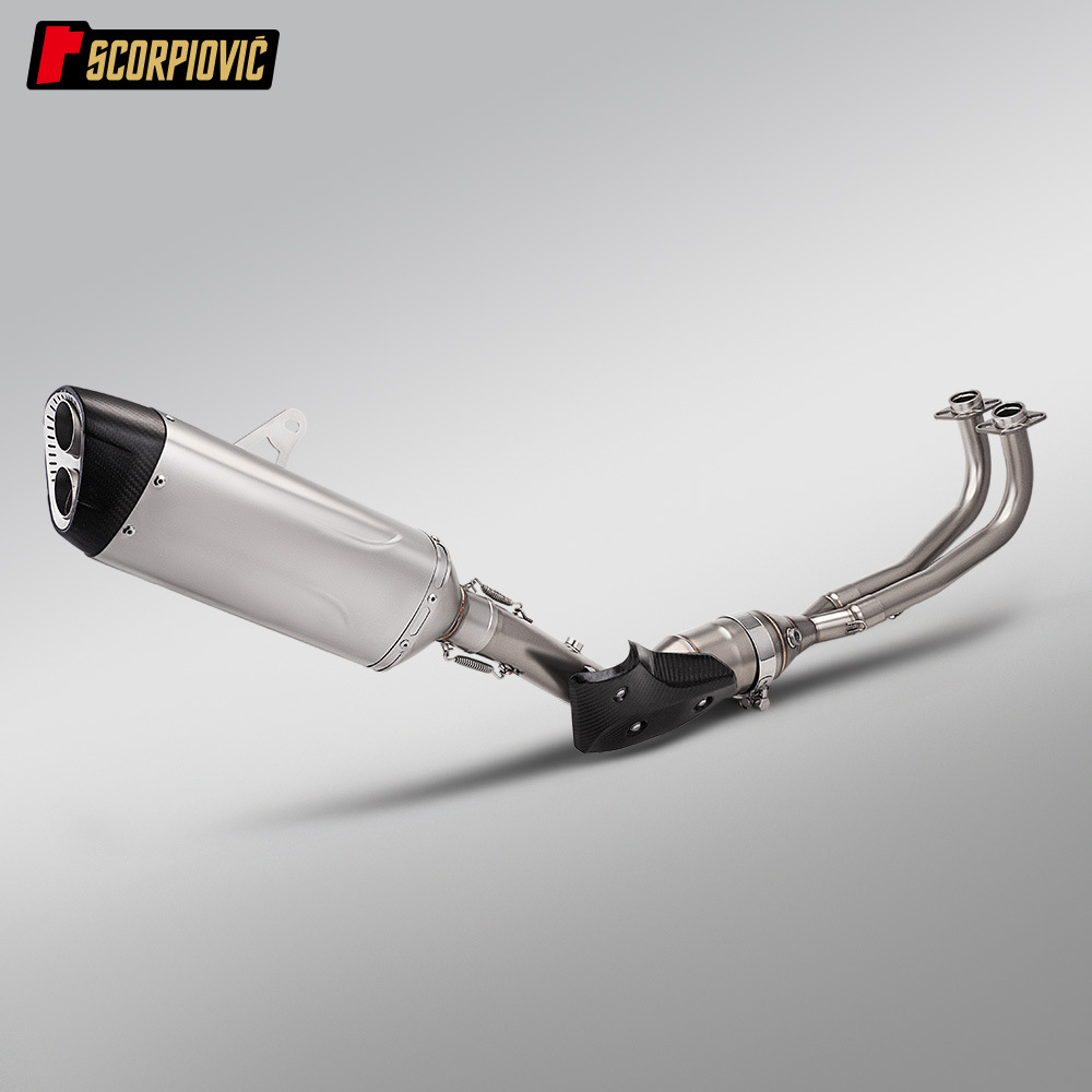 Tmax560 Full-Length Exhaust Pipe Modification Tmax530 Front and Rear Muffler Set 2017-2026