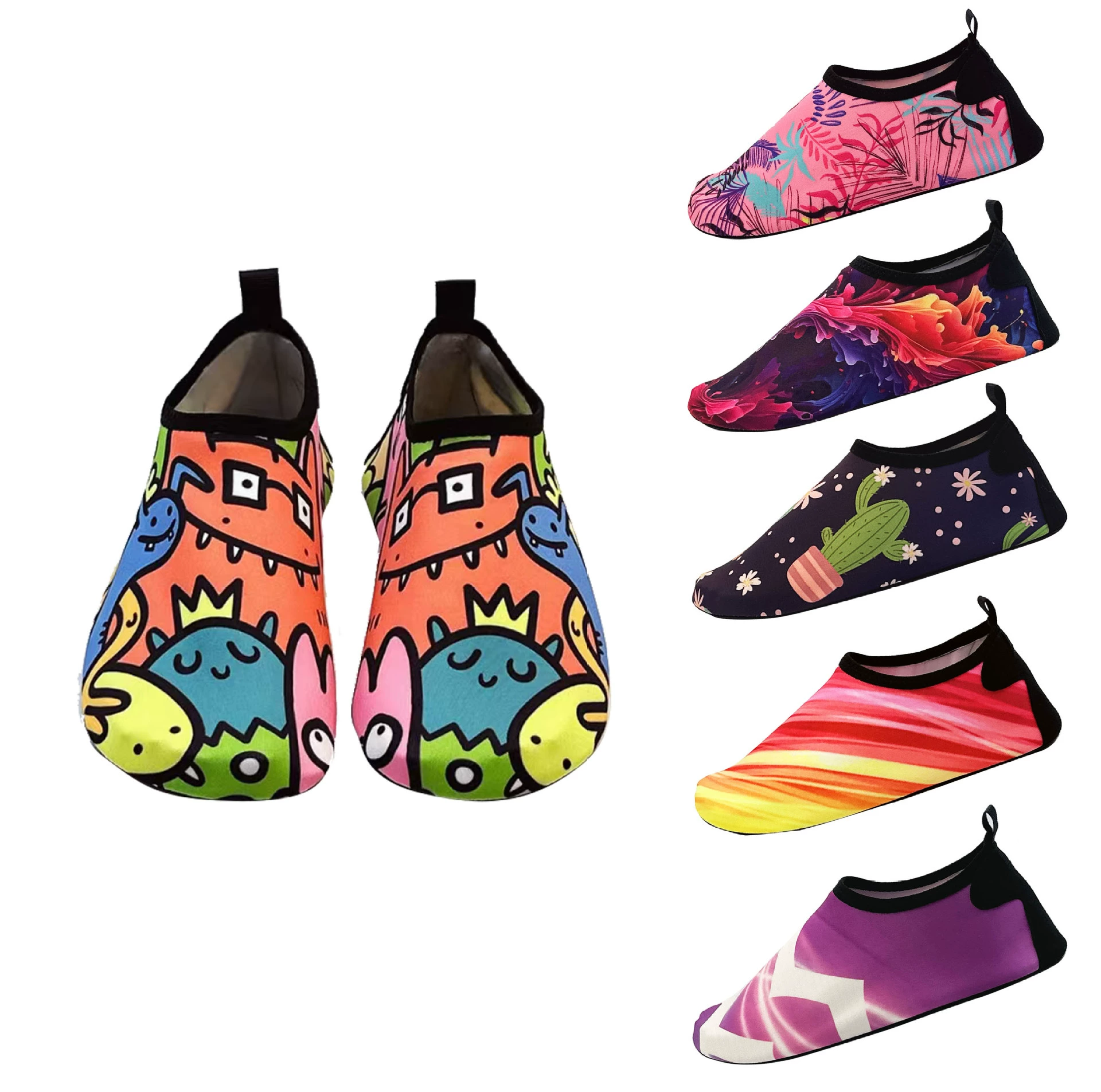 Трансграничная новая женская пляжная обувь противоскользящая мягкая подошва наружная обувь для отслеживания воды в помещении обувь для фитнеса напои носки обувь для йоги